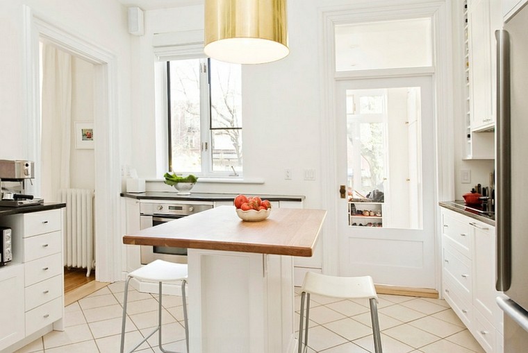 moderno madera luz sillas blanco