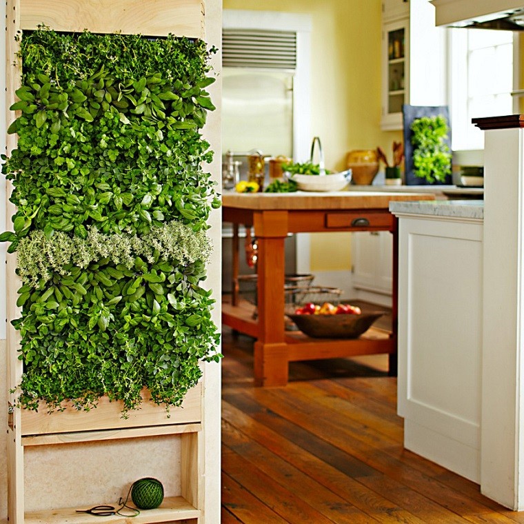 mueble cocina especias jadín vertical