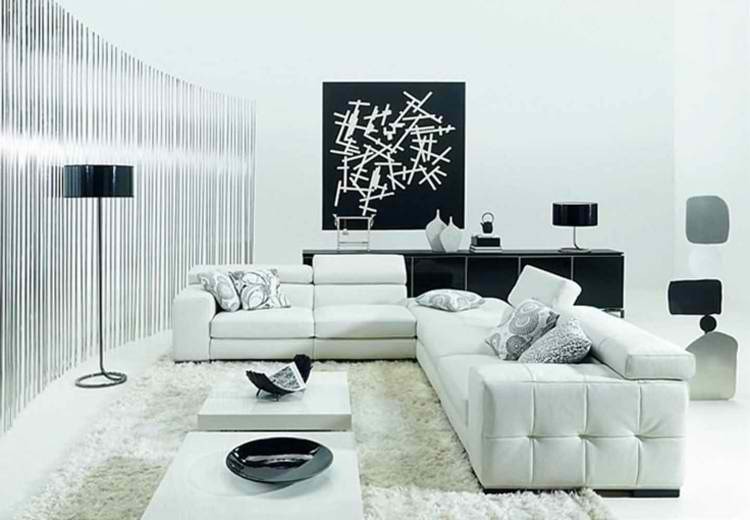 muebles blanco diseño tendencias cuadro