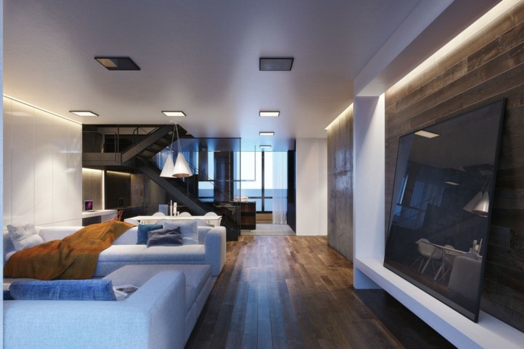 muebles sofa diseño led moderno
