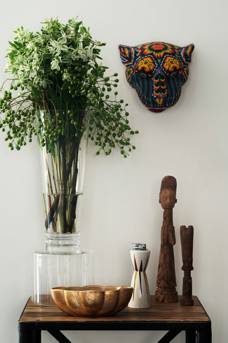 naturalismo jarron ramo flores silvestres ideas