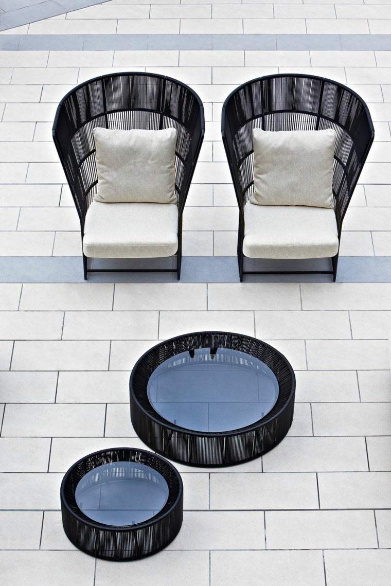 negro mesas cafe sillas ideas comoda coleccion