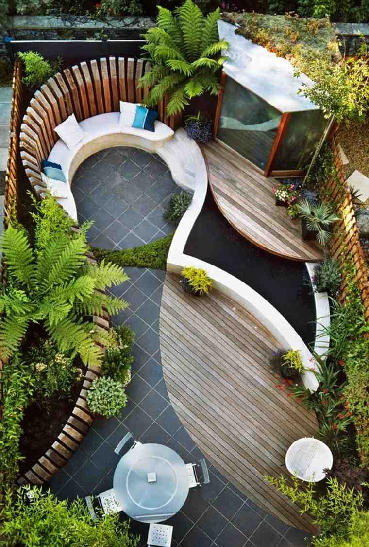 patio terraza bonito diseño moderno