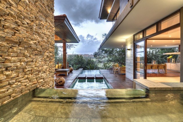 piscina estanque diseño oriental zen