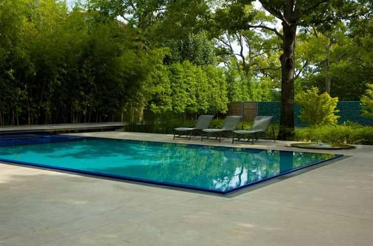 piscina moderna rectangular diseño moderno