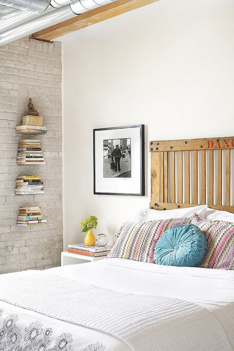 puerta convertida en cabecero de cama puerta convertida cabecero cama ideas modernas