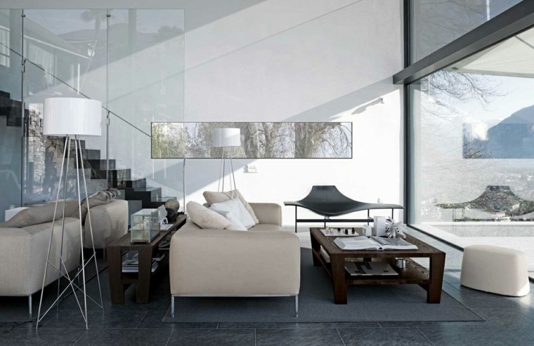 salas de estar muebles modernos