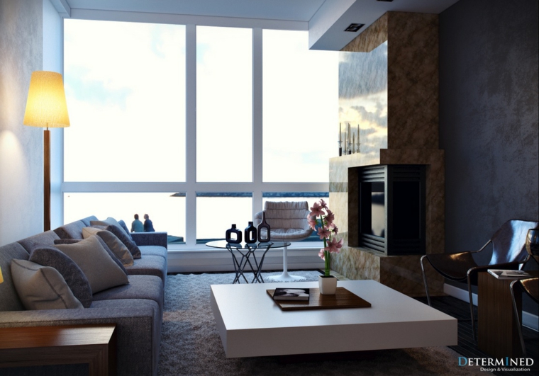 salitas modernas muebles salon diseño