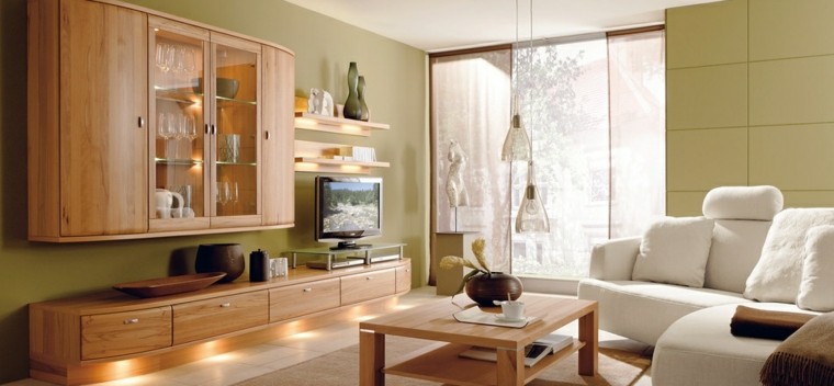 salon moderno sofisticado estilo clasico muebles ideas madera