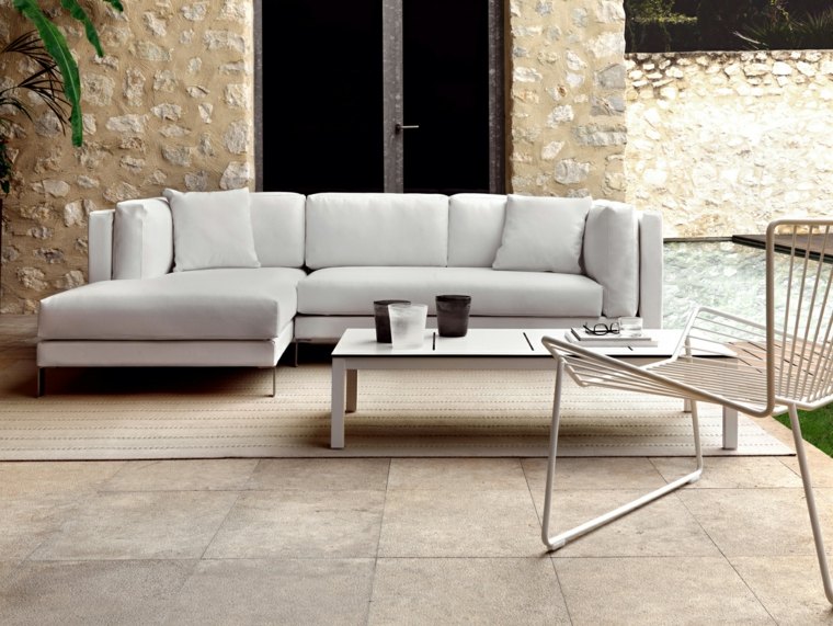 salones exterior planta silla moderno