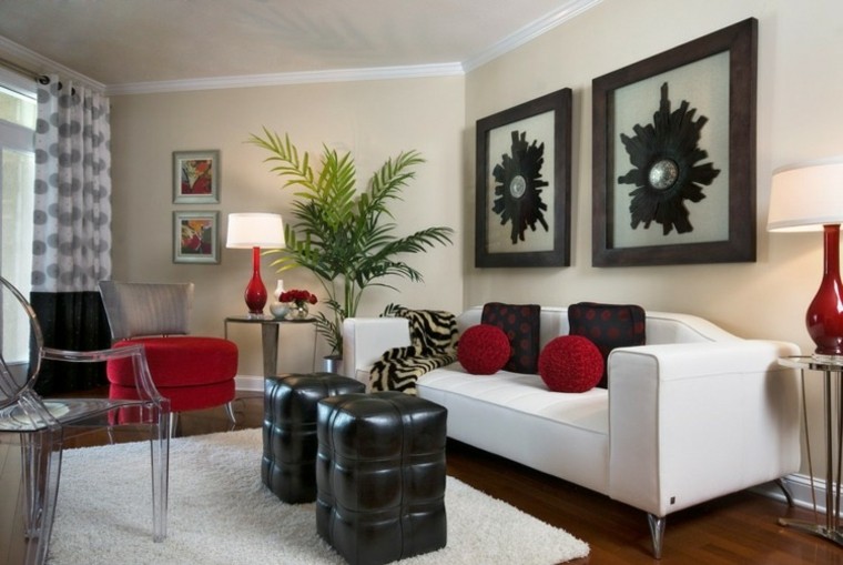 silla acrilico plantas colores muebles