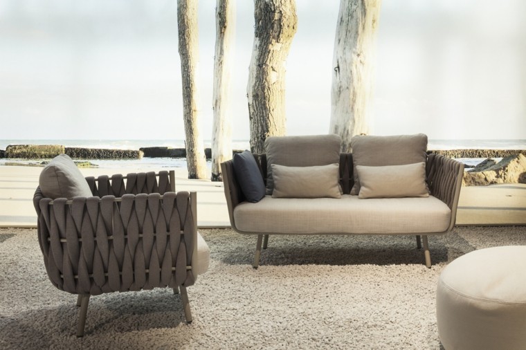 sillas sofa ideas beige diseño moderno comodas elegantes