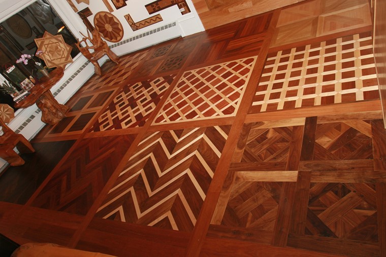 suelos madera combinacion distintas ideas casa moderna