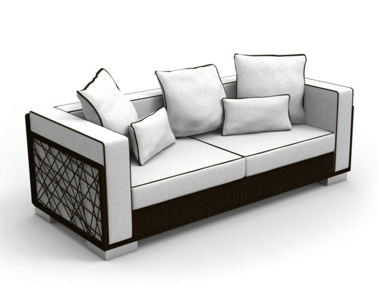 talenti spider coleccion sofa blanco
