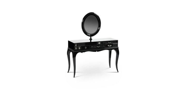 tocador modelo melrose color negro
