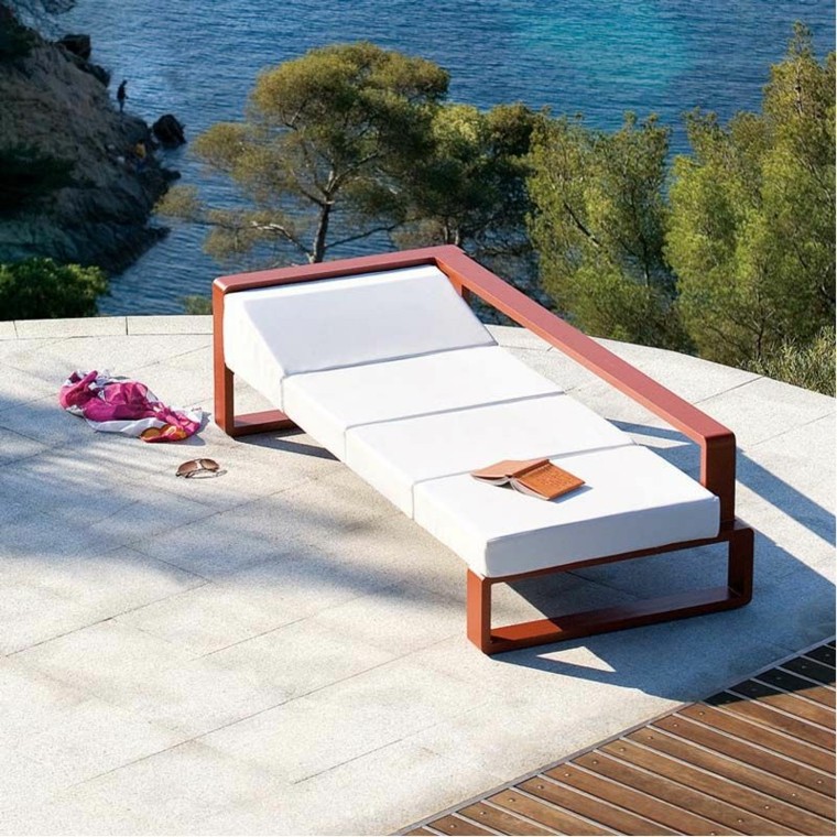 tumbona canapé moderno para jardín tumbona sofa canape moderno jardin
