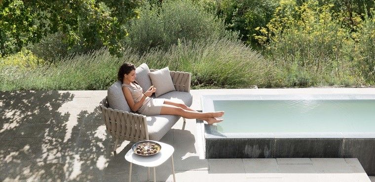 verano relax ideas diseño moderno lujo sofa 