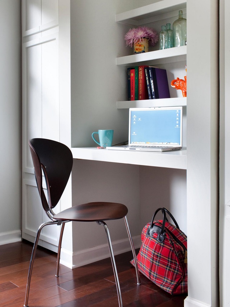 Brian Patrick Flynn diseno original escritorio apartamento pequeno ideas