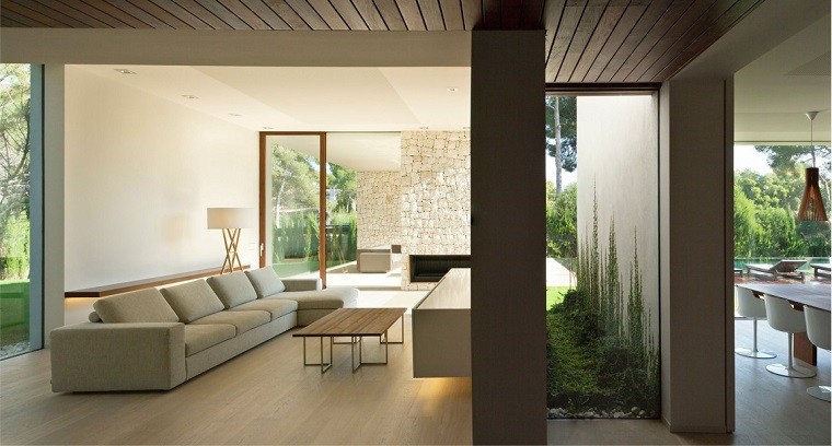 Casa Bosque diseño salon