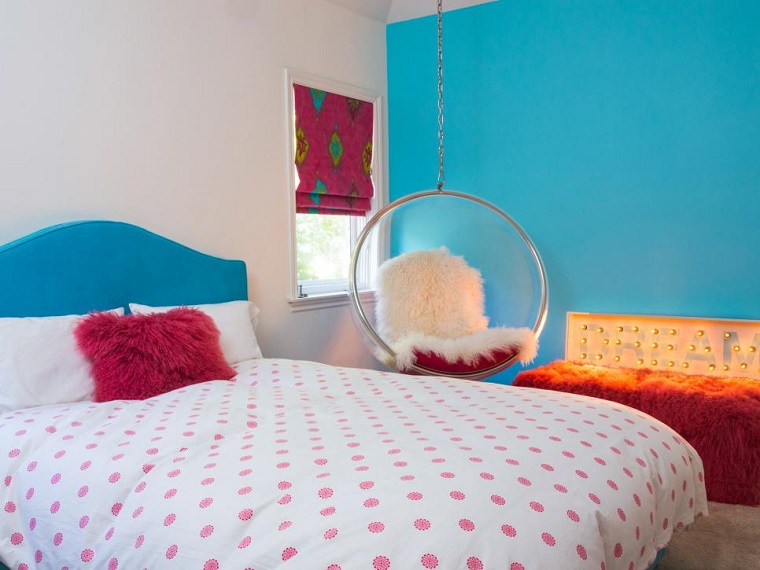 Patty Malone dormitorio azul estilo contemporaneo ideas