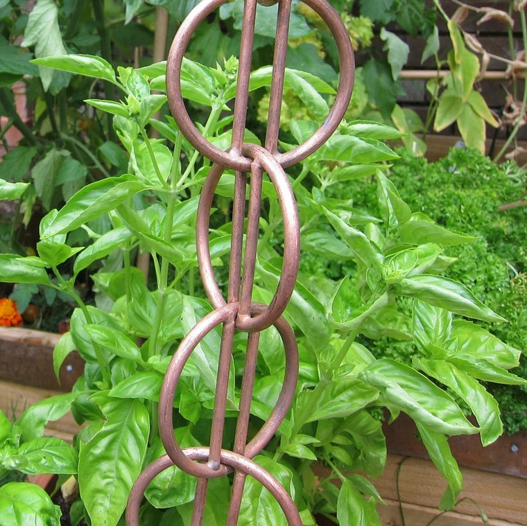 accesorios metal decorar jardines plantas