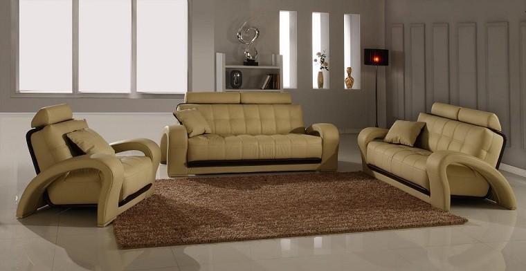 alfombra sillon crema lampara moderno