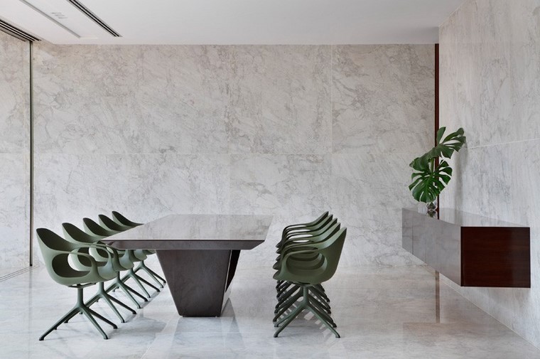 arquitectura contemporanea salon diseno original ideas marmol