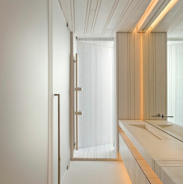 bano precioso estilo minimalista casa Sardinera ideas
