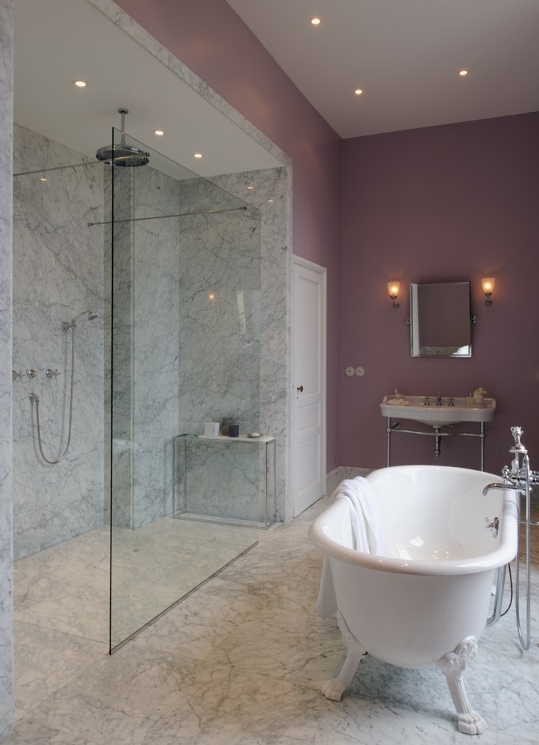 Cuartos de baño con marmol - ideas únicas de ensueño.