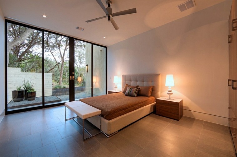 cabecero cama etilo minimalista luminosa ideas