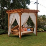 Pergolas de madera para el jardín - más de cincuenta ideas