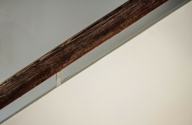 diseño arquitectura madera detalle escalera