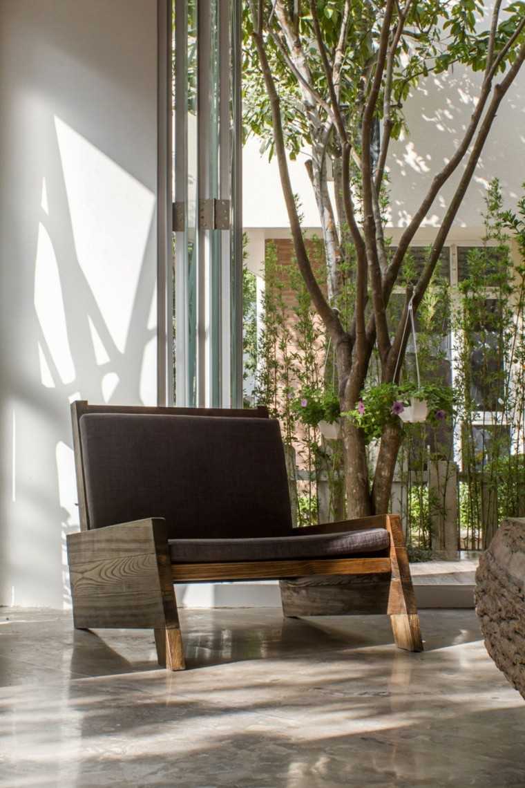 diseño arquitectura sofa arbol madera muebles