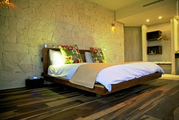 diseño dormitorio estilo moderno suelo