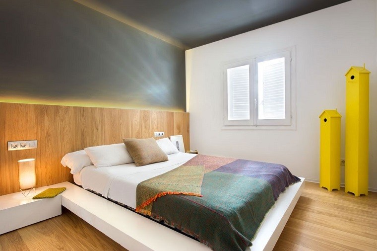 dormitorio torres casas amarillas apartamento