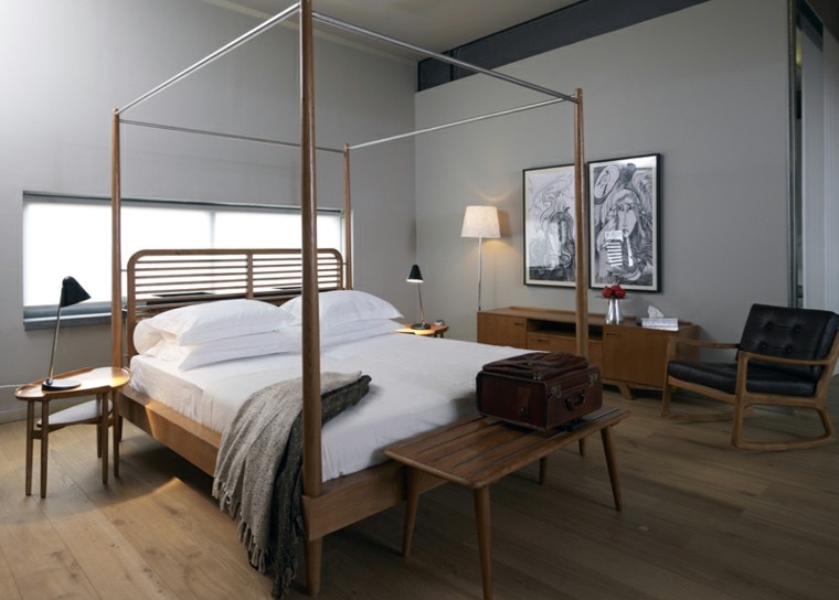 doseles minimalistas madera camas