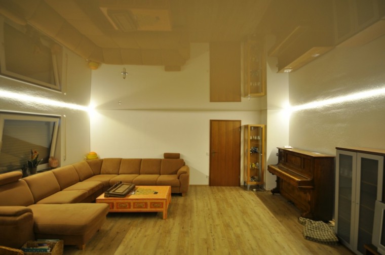 efectos iluminacion salon piano-sofa grande ideas
