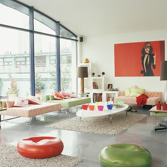 entretenimiento diversion salon muebles colores ideas