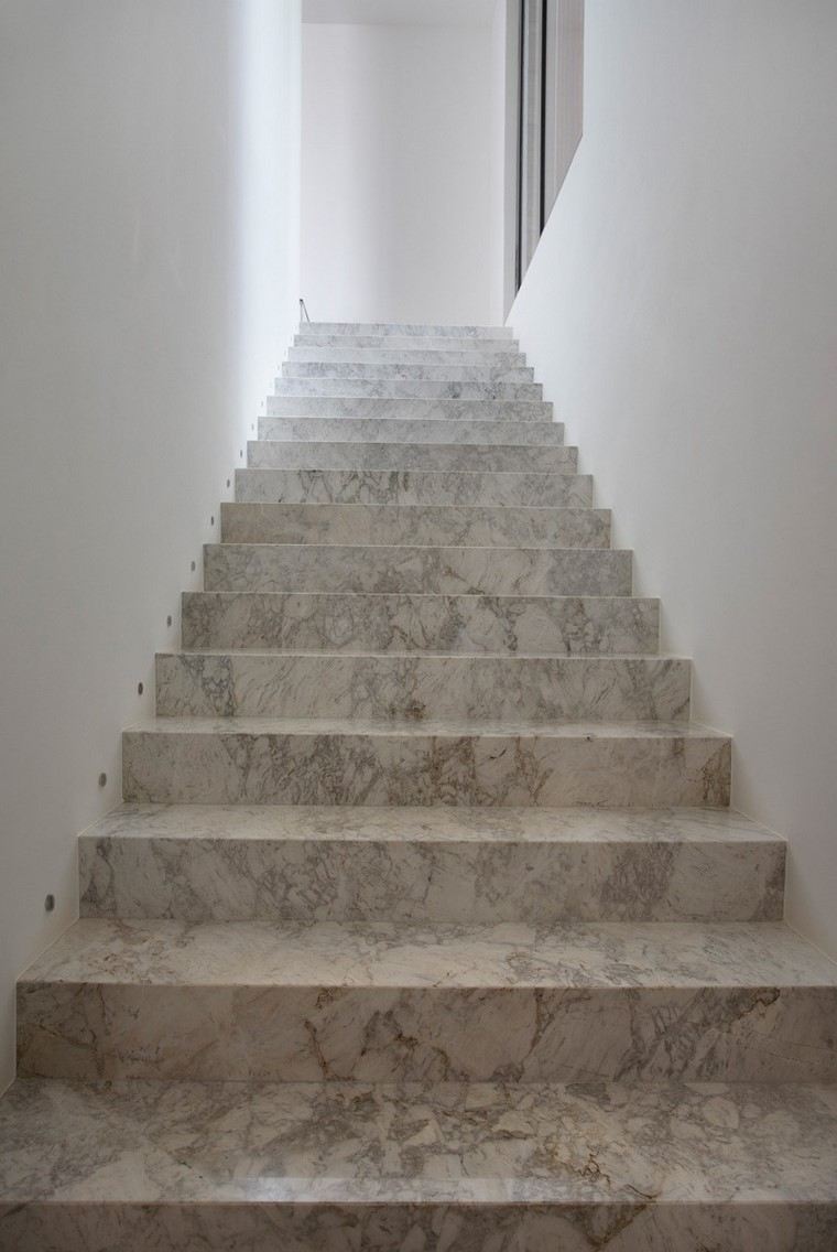 escaleras preciosas diseno marmol ideas modernas