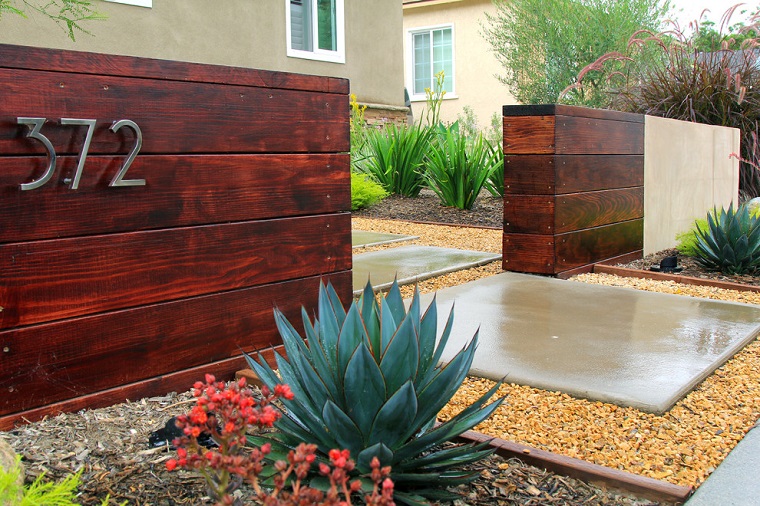 Diseño de jardines modernos - 100 ideas impactantes.