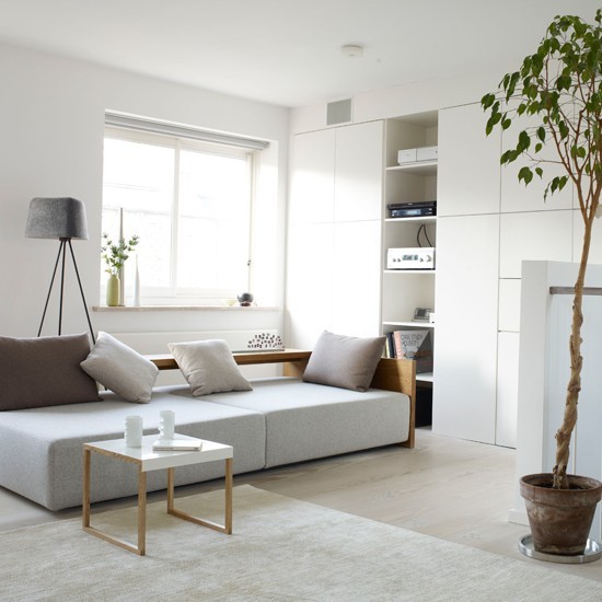 estilo moderno salon ideas colores claros minimalista