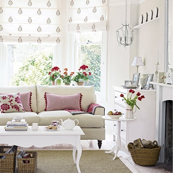 estilo shabby chic femenino blanco flores moderno ideas
