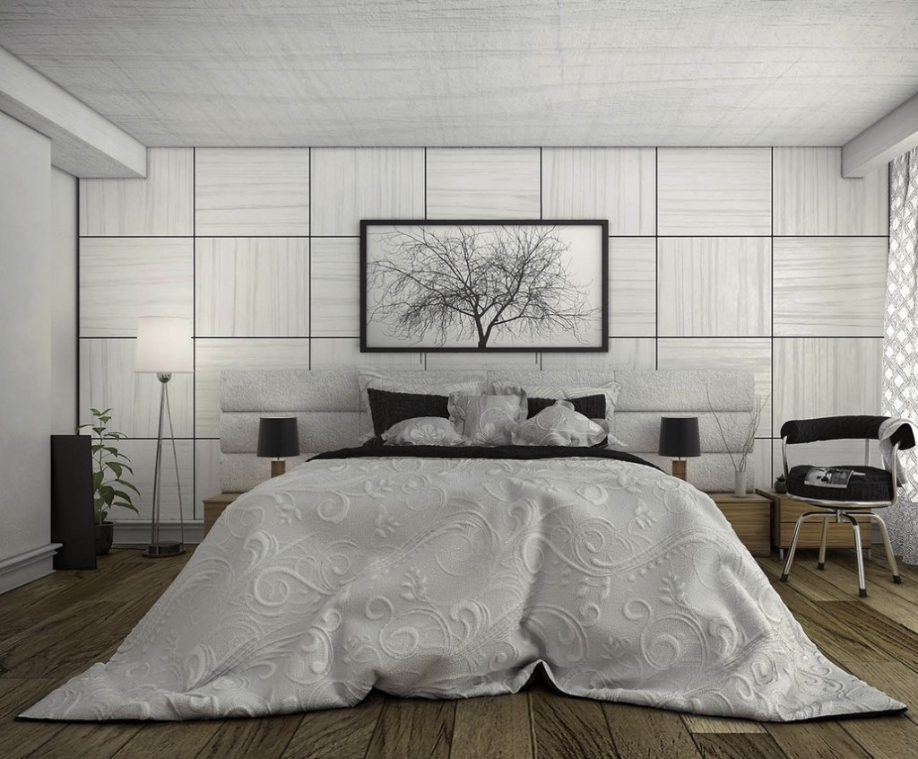 fantasía dormitorio pared original color blanco ideas