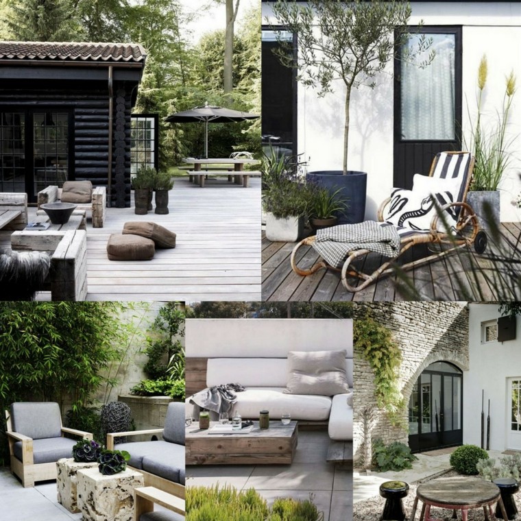 Ideas para terrazas, patios o balcones acogedores.