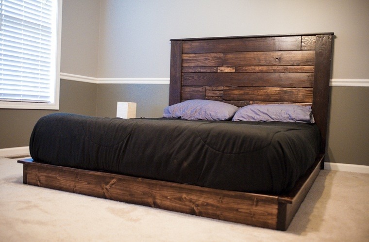 ideas con palets cama diy madera habitacion