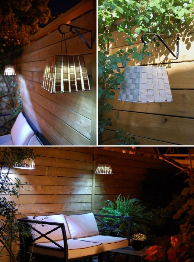 ideas diy luces jardin luces focales