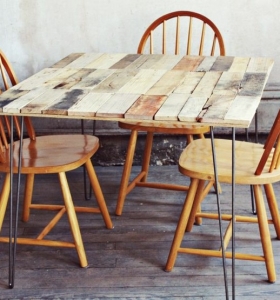 Muebles hechos con palets de madera, cincuenta ideas