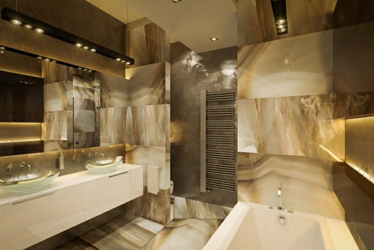otro baño decoracion dorada