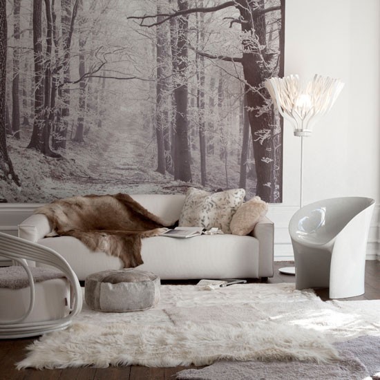 papel pared estampa bosque alfombra pelos ideas