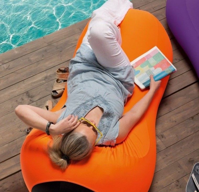 patio diseño libro piscina ergonomico